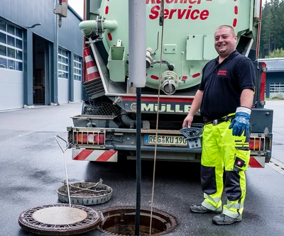 Abflussreinigung an Waschbecken und Dusche in Passau